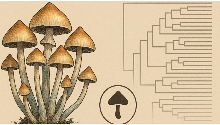 Psilocybin mushrooms as a model for studying fungal evolution