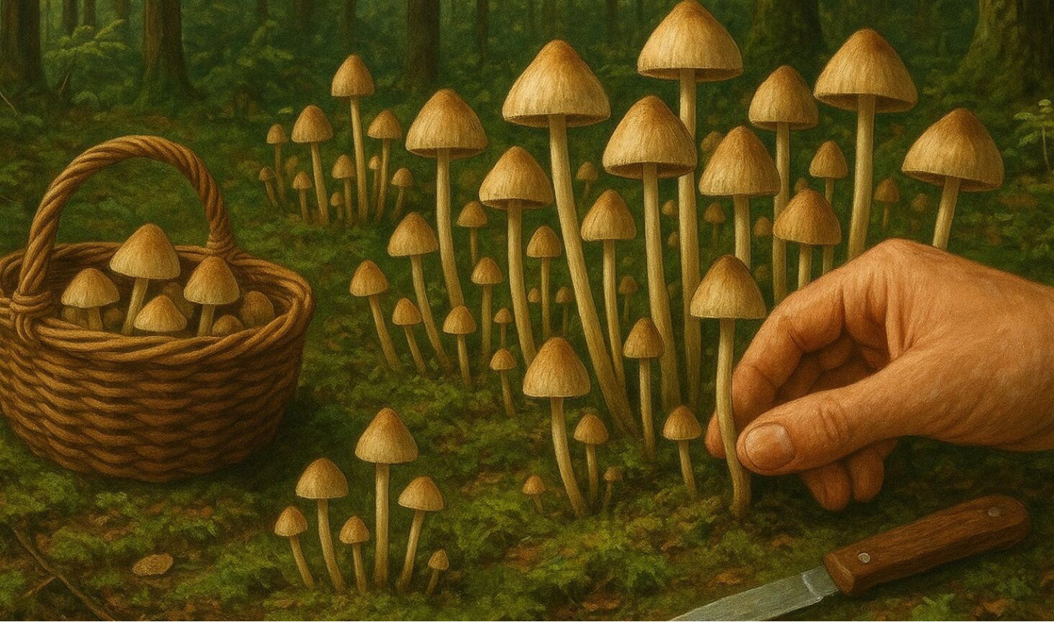 How to properly harvest psilocybin mushrooms