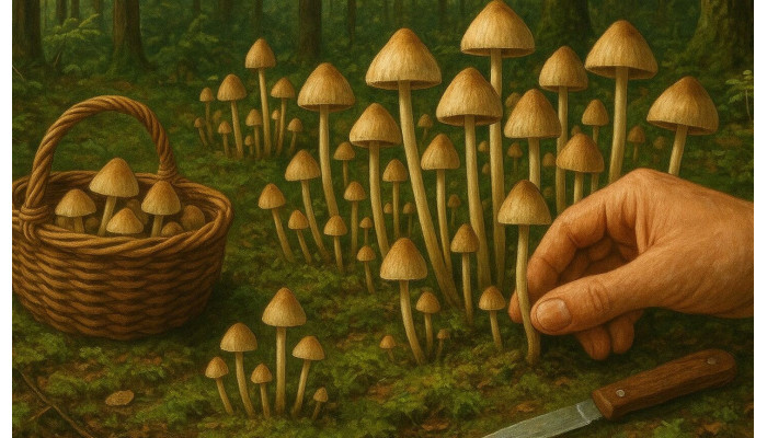 How to properly harvest psilocybin mushrooms
