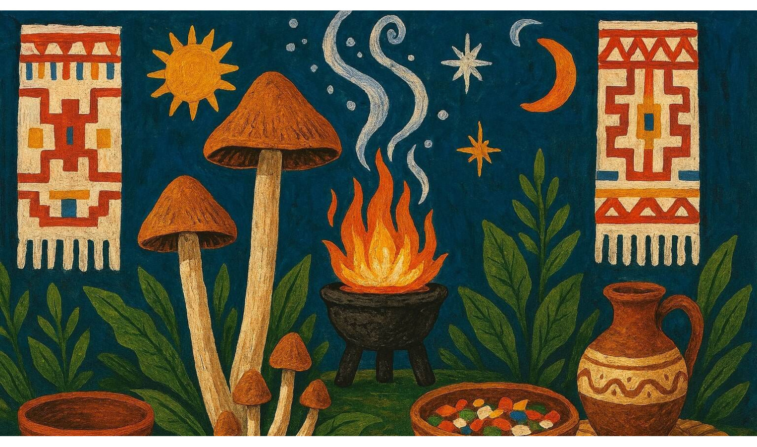 Використання псилоцибінових грибів у традиційних ритуалах корінних народів Мексики