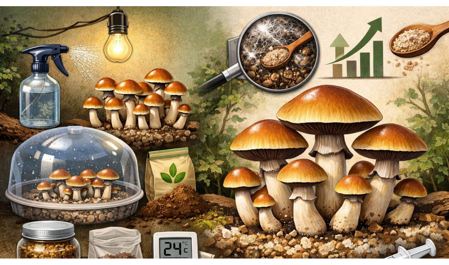 Як збільшують розмір капелюшків