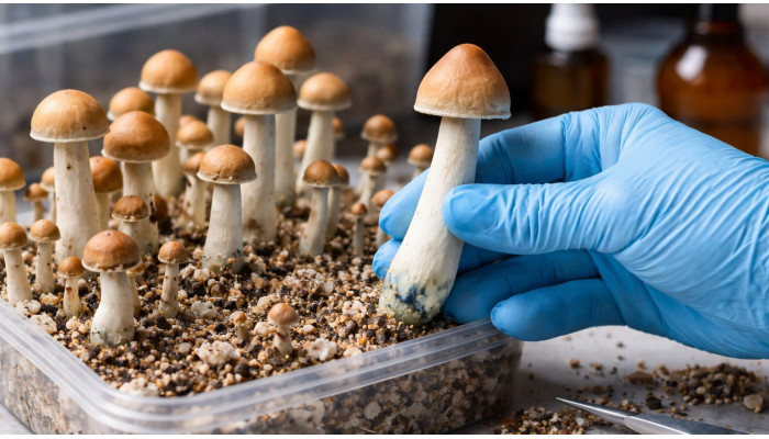 Як правильно збирають урожай псилоцибінових грибів