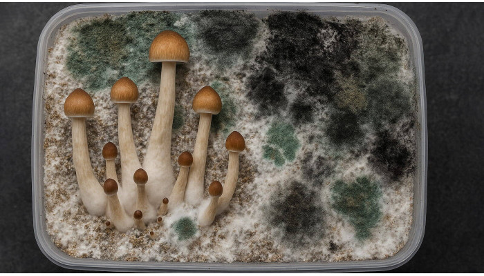 Contamination as the main enemy: what happens when substrate is poorly sterilized