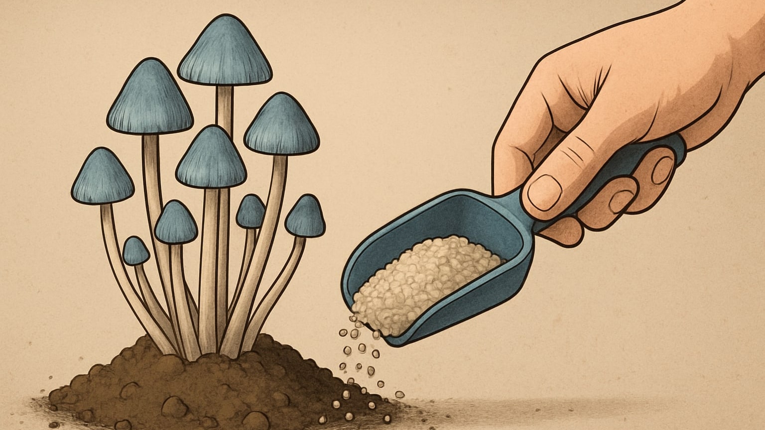 гровінг псилоцибіновіг грибів подкормка магических грибов