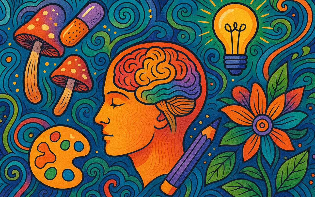 Clarity of mind and creative boost with microdosing