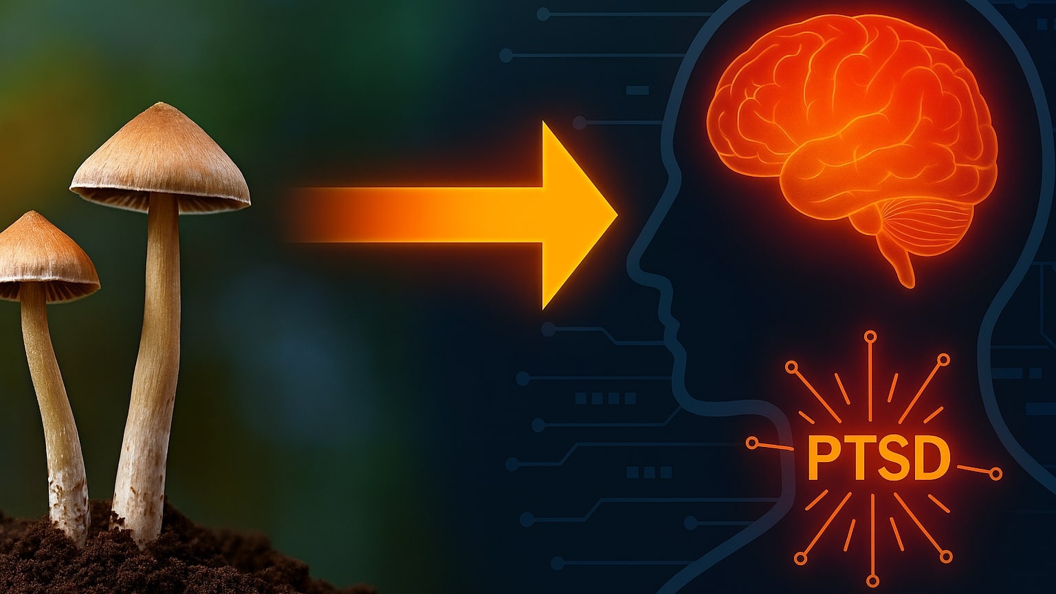магические грибы использование псилоцибиновых грибов при ПТСР