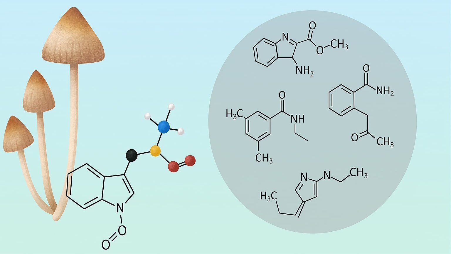 чарівні гриби та психоделики псилоцибінові гриби