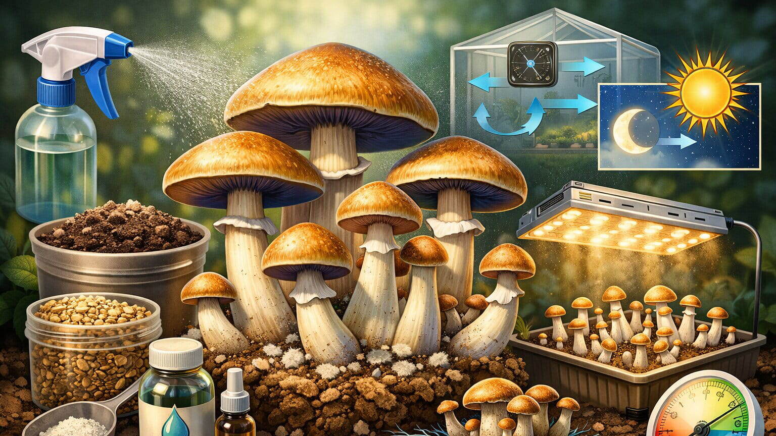 Порівняння аматорських та лабораторних методів гровінгу грибів