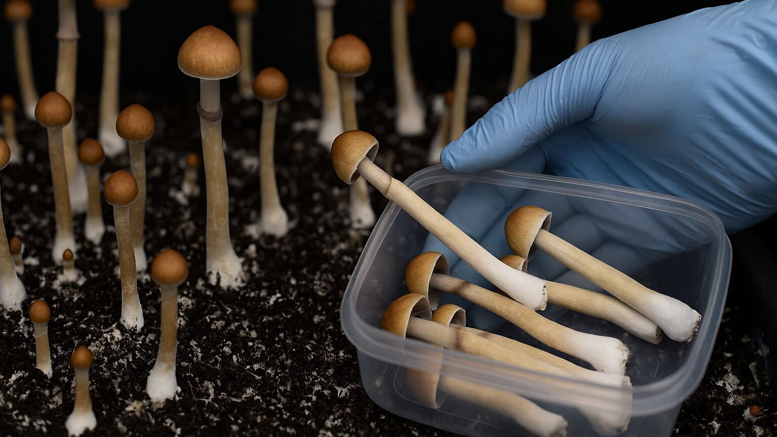 збирання чарівних грибів спори чарівних грибів