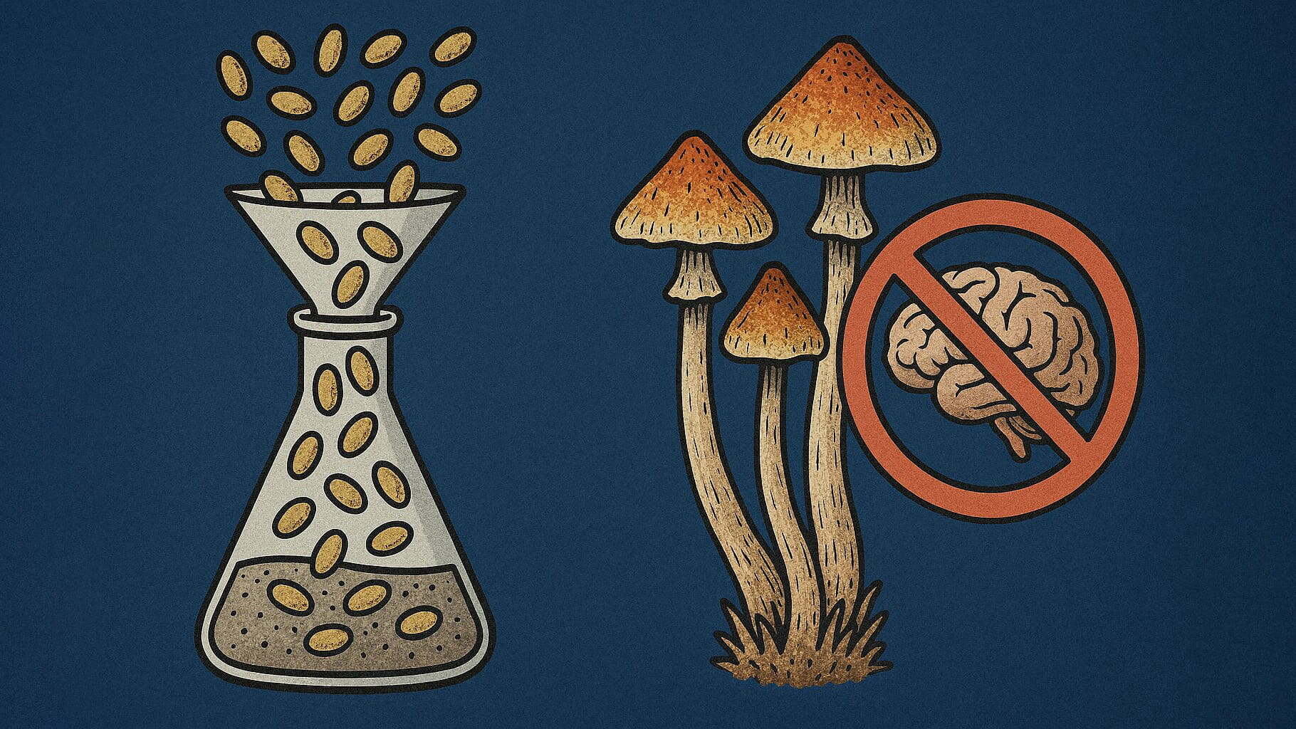 ефект спор псилоцибінових грибів