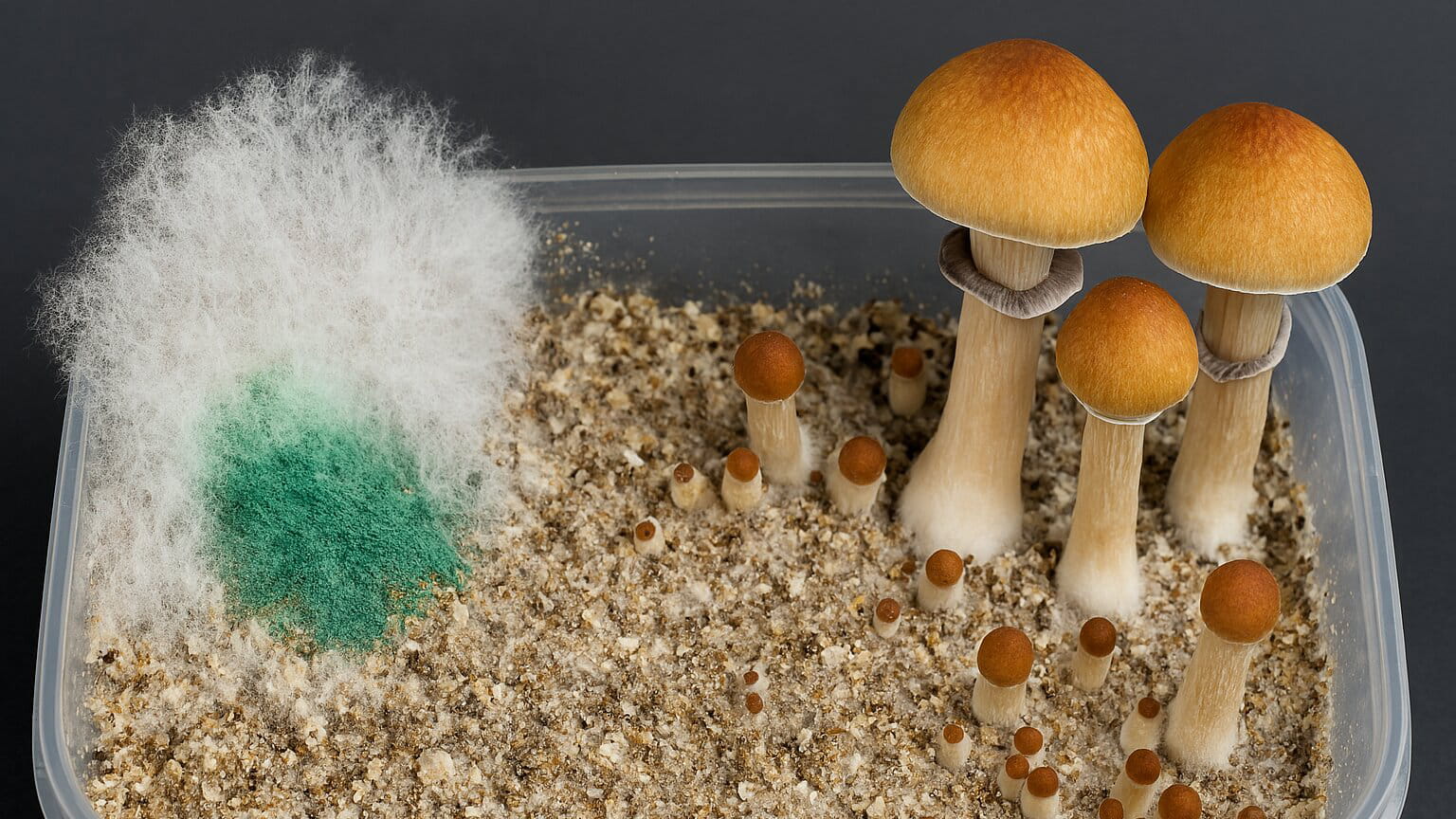 спори чарівних грибів